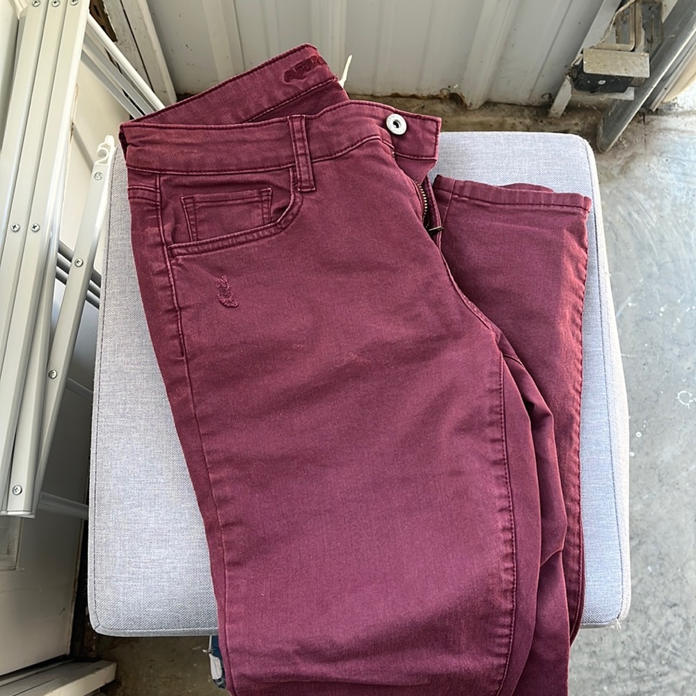 Arizona jeggings burgundy